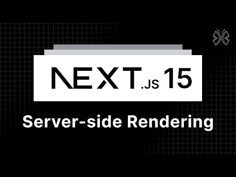 Next.js 15 Tutorial - 49 - Server-side Rendering (SSR)
