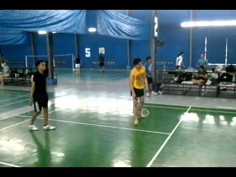 badminton game 04102011
