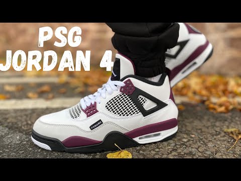 THE HYPE HOLDS UP! JORDAN 4 X PSG REVIEW & ON FOOT