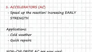 Admixtures | Engineering Materials