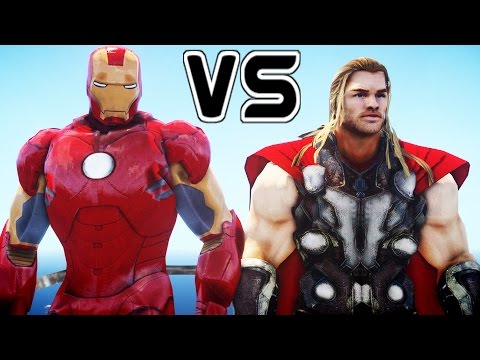 IRON MAN VS THOR - EPIC BATTLE