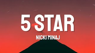 Nicki Minaj - 5 Star (Lyrics) | TikTok Song