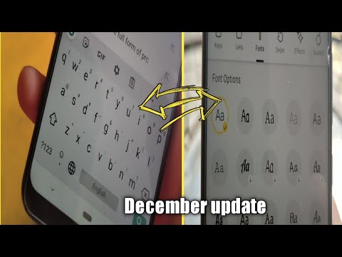 CUSTOMIZE ASUS MAX PRO M2, M1, ANY ANDROID DEVICE KEYBOARD, FONT, DECEMBER UPDATE