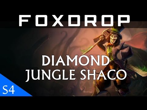 [S4] Diamond SHACO Jungle Full Gameplay Commentary