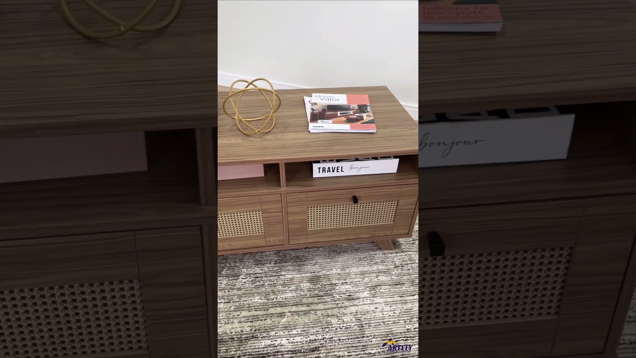 Thumbnail do vídeo - Mesa de Centro Trama - Carvalho