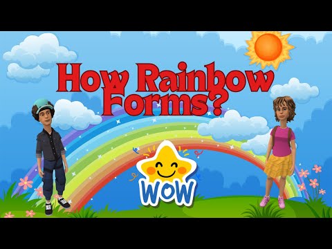 How Rainbow Forms? | Learning Science | What's ROYGBIV?? | Neha tells Cam