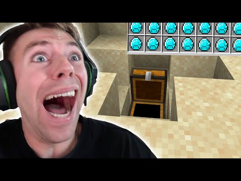 Finder en gemt kiste under sandet i Minecraft - Part 9