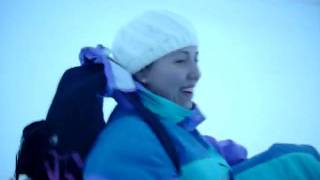 roberta sui gommoni da neve