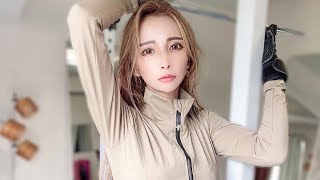 スタイル抜群美女のトレーニング！