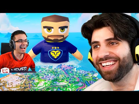 Streamers React to My Fortnite Map!