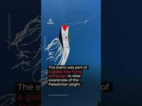 Activists protest Indian police raid over kite-flying event for Palestine | #AJ shorts