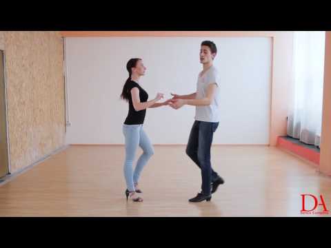 Salsa Combo #4 :  Copa/Pretzel/Cuddle Turn Variations | Salsa Tutorial by Marius&Elena