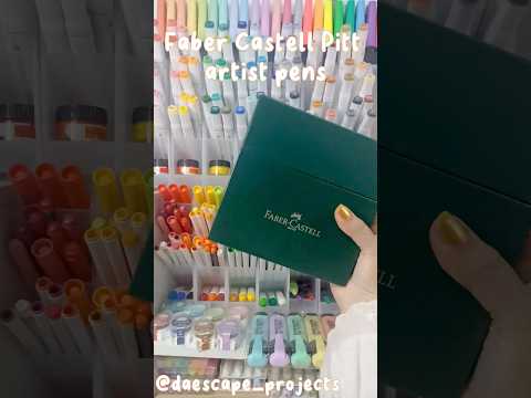 Faber-Castell Pitt Artist Pen Set 4 Black