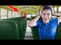 HACKER TRAPPED ME In ABANDONED SCHOOL BUS Escape Room Challenge And Mystery Clues