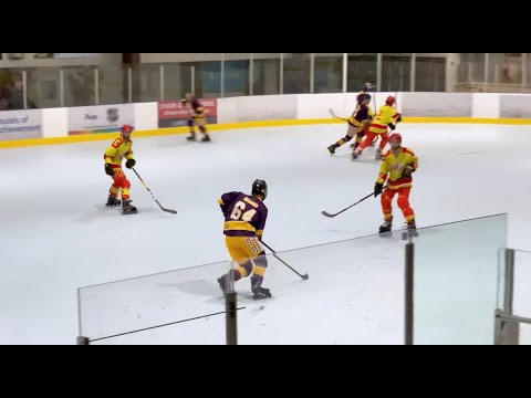 Connor Bedard, Kent Johnson & Great Guys vs Blazers roller hockey highlights NSIHLA elimination game