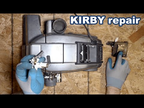 How to replace Kirby Vacuum switch & motor brushes on a