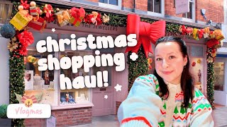 come christmas shopping with me + haul 🎄🛍️ homesense, hobbycraft, smyths toys, primark, flying tiger