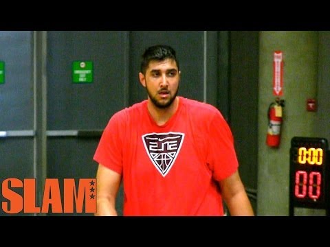 7'5 Sim Bhullar 2014 NBA Draft Workout - Tallest Player in NBA Draft 2014