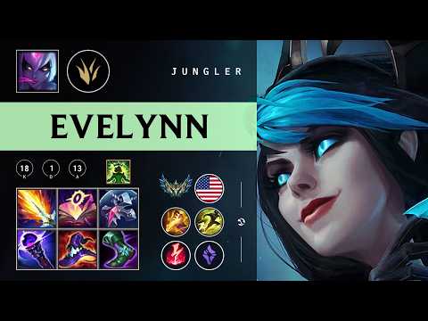 Evelynn Jungle vs Udyr - NA Challenger Patch 26.04