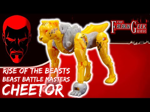 Rise of the Beasts Beast Battle Masters CHEETOR: EmGo's Transformers Reviews N' Stuff