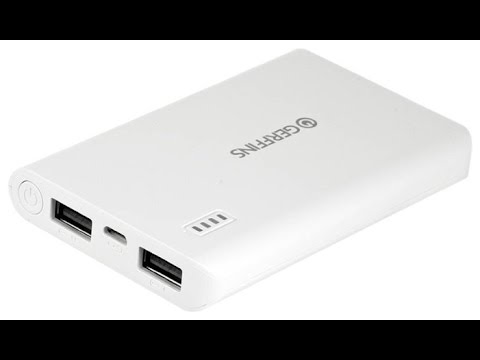 Gerffins G600 G600 повербанк Powerbank обзор