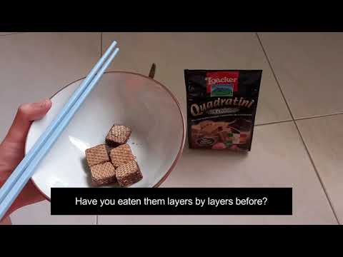 [Relatable Snack Chats] Loacker Quadratini Dark Chocolate