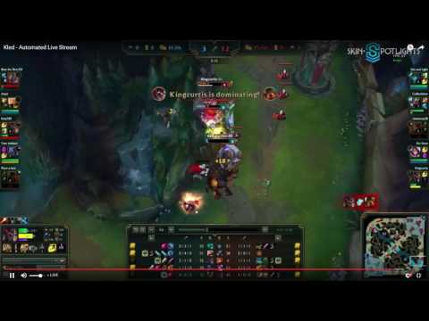 Kled is Broken - 1v3 (Automated live stream footage)