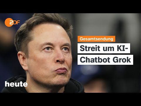 heute 19:00 Uhr vom 14.01.2026 KI-Deepfakes von Musks KI, Streit um Grönland, Lage in Iran