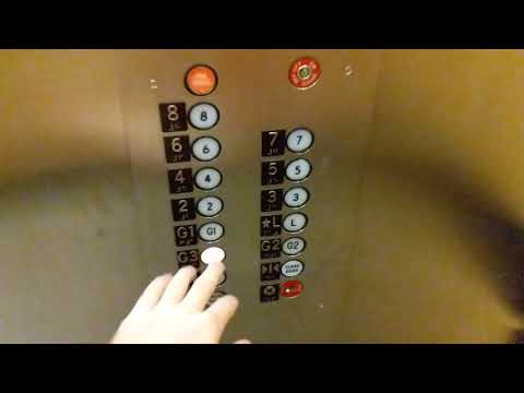 Fast and freshened Schindler Haughton traction elevator - 1953 Gallows Rd, Tysons VA