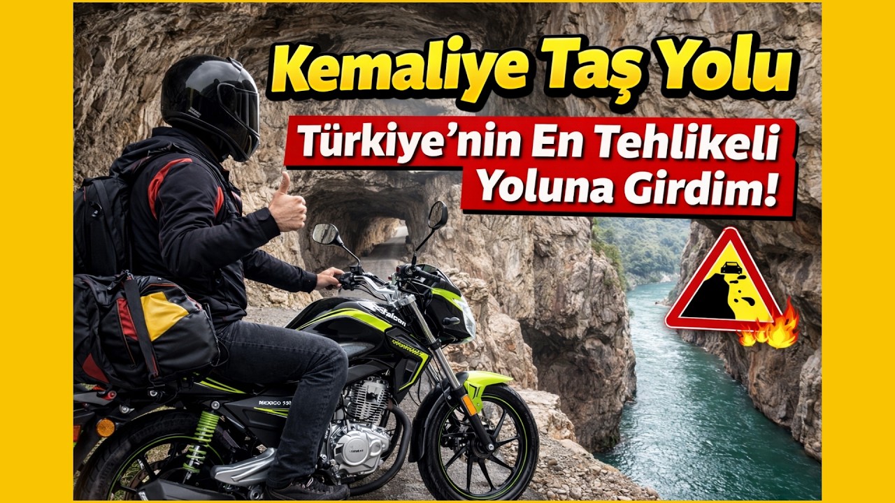 Kemaliye Taş Yolu | Türkiye’nin En Tehlikeli Yoluna Girdim!