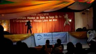 3er Puesto Tango Escenario Sub Sede JUJUY 2010.-