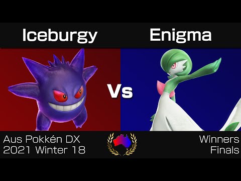 Aus Pokkén DX 2021 Winter 18 - Winners Finals: Iceburgy (Gengar) vs. Enigma (Gardevoir)