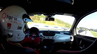 preview picture of video 'Freies Fahren am RED BULL RING mit Abarth 500'
