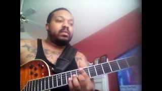 "AWAY"-Kenneth Whalum featuring Big KRIT(acoustic guitar cover)