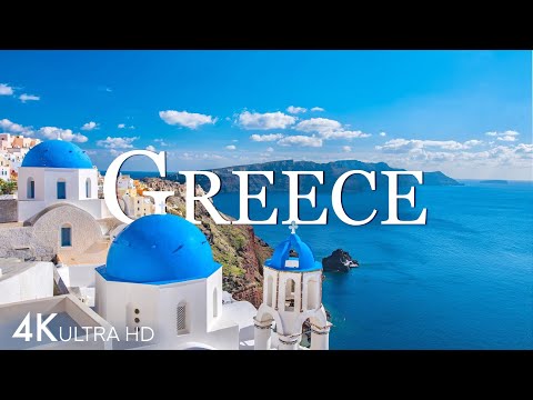 Flying Over The GREECE Relaxation Film