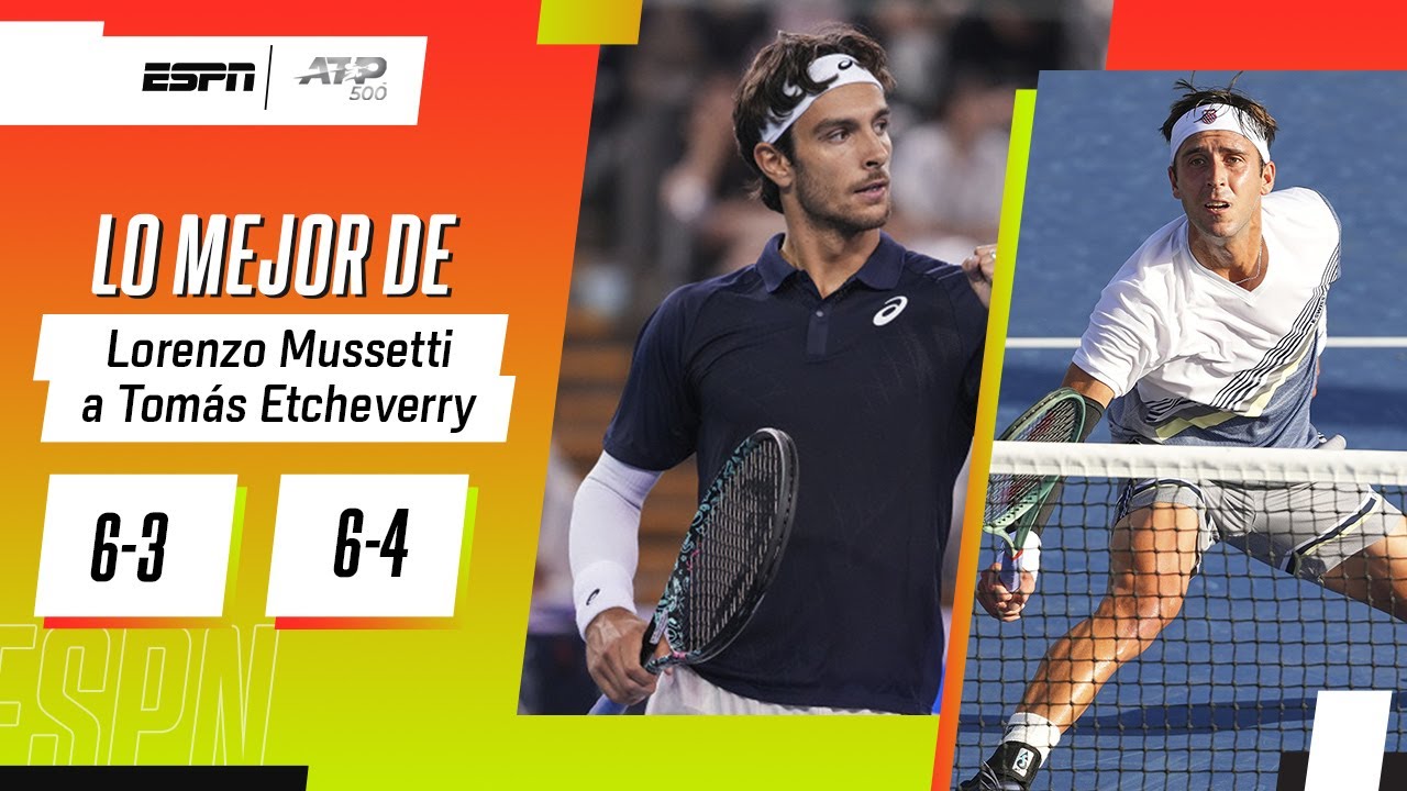 ETCHEVERRY NO PUDO CONTRA MUSETTI Y QUEDÓ ELIMINADO DEL ATP DE VIENA | RESUMEN