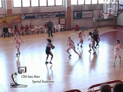 CSM Satu Mare   Sportul Studentesc Baschet part 2 21 44 55