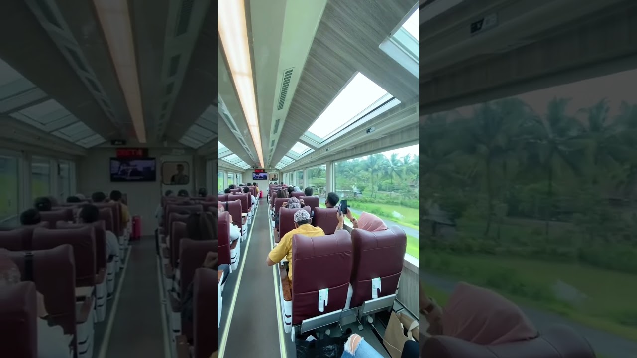 Panoramic Train. Jogja-Jakarta 1 million #panoramic #indonesiantrain