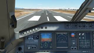 MSFS FSS E175 Landing