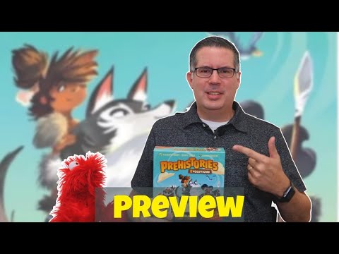 BoardGame Preview - Prehistories Evolutions