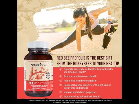 , title : 'Bee Propolis NaturaNectar Red Bee Propolis –Natural Antioxidant Supplement, Immune Support'