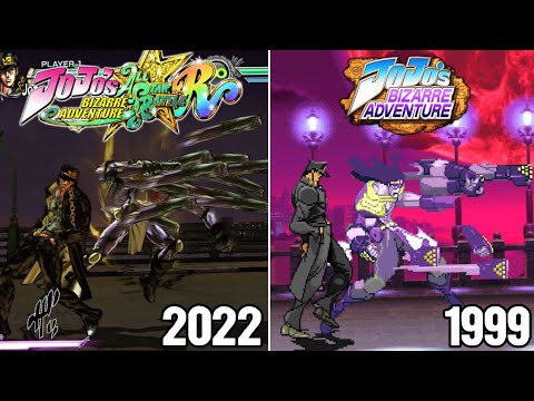 Jotaro in ASBR and HFTF Comparison