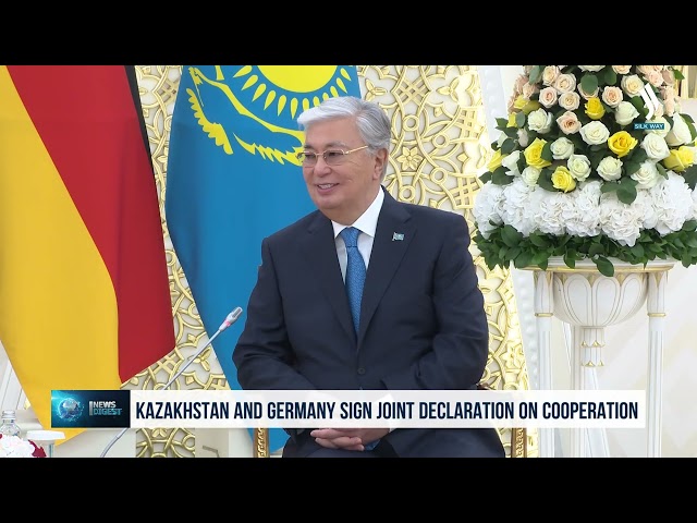 Kazakhstan and Germany sign joint declaration on cooperation