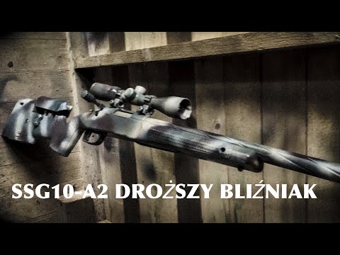 SSG10 A2  droższy ale czy lepszy od budżetowego brata? Snajperka do airsoft.  Recenzja/Review