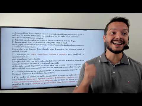 Law 11350 - 2006 - Community Health Agents and Endemic Disease Control Agents - Lesson 01