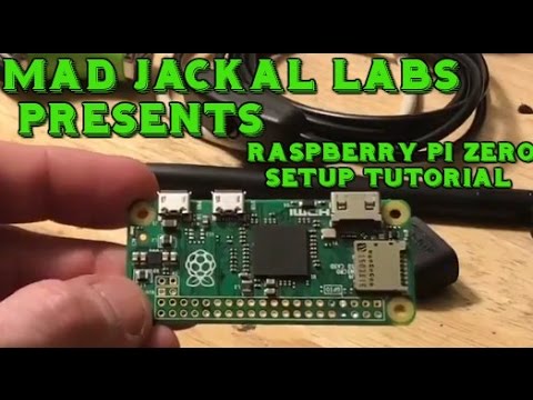 Mad Jackal Labs - Raspberry Pi  Basic Setup