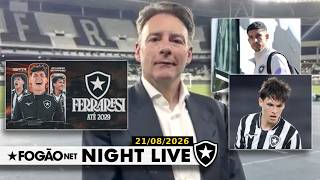 NIGHT LIVE: GABRIEL DE ALBA PROJETA BOTAFOGO COM EQUIPE VENCEDORA / CLUBE  TEM SAÍDAS ENCAMINHADAS