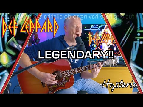 Def Leppard - Hysteria (DADGAD* Live acoustic cover version)( *'coz no-one reads the description)