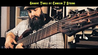 Video thumbnail for Groove Tools by Conklin 7 String Bass by Garrison Music Company
