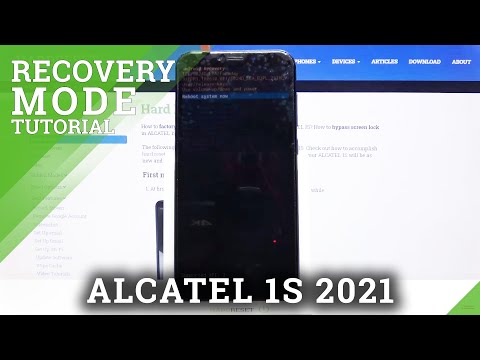 How to Open Recovery Mode on ALCATEL 1S – Enter Hidden Recovery Menu